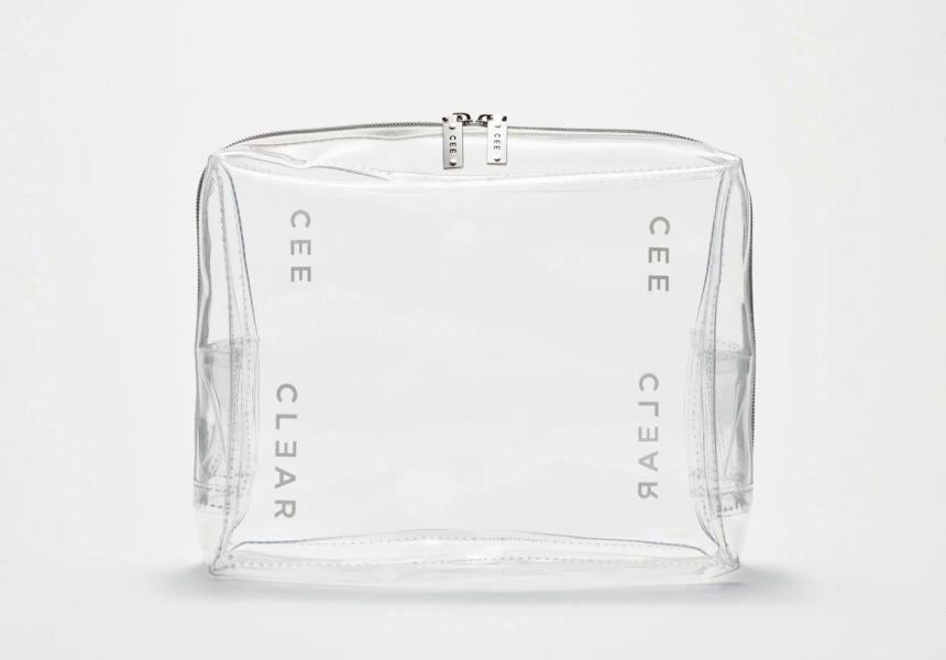 Cee Clear large cosmetic case
