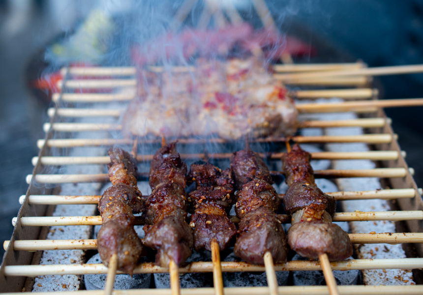 Have a Sizzling Stick Party With Firepop’s Fiery DIY Barbeque Kits and Skewered-Meat Packs