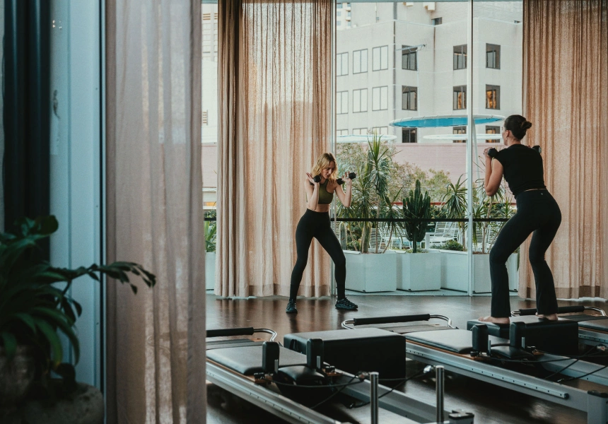 Paramount House Rooftop Has a Breezy New Pilates Studio – and We’re Still Feeling the Burn