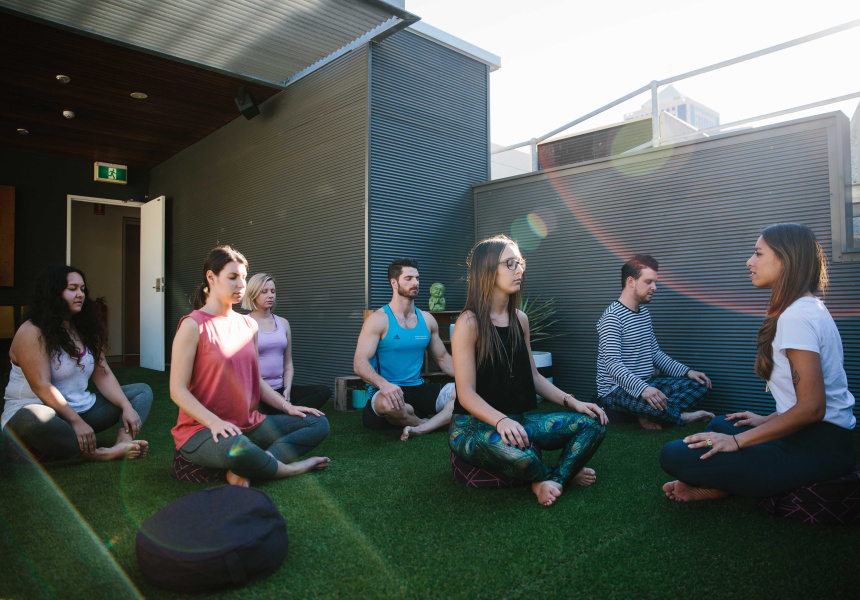 A New Three-Level Yoga and Mindfulness Studio Opens