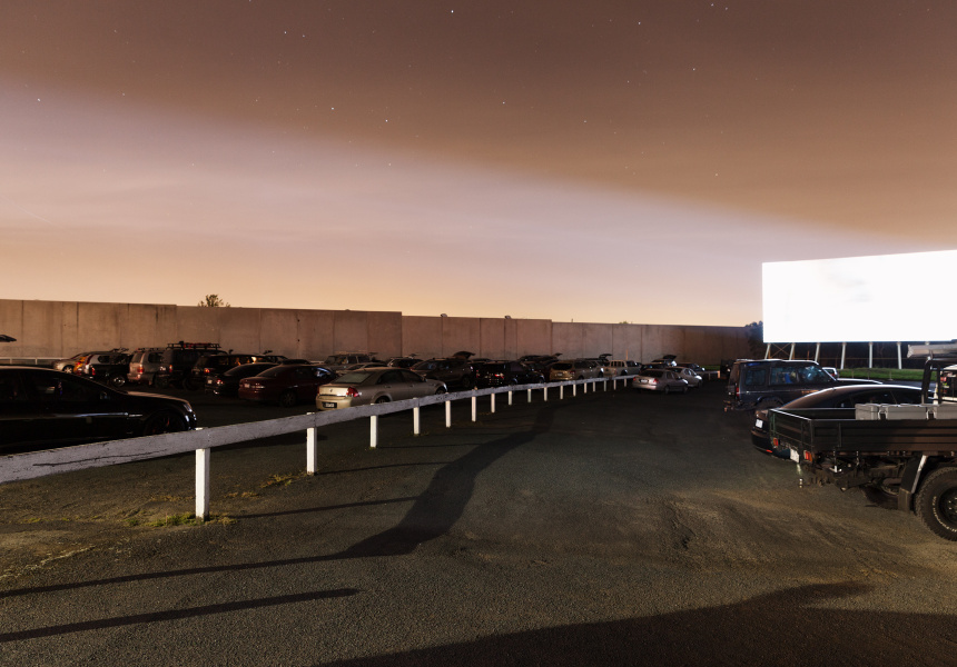 The Disappearing Reappearing Drive In Cinema