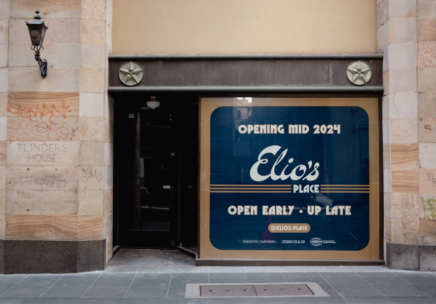 Coming Soon: New All-Day Flinders Lane Bistro Elio’s Place To Open in Flinders House