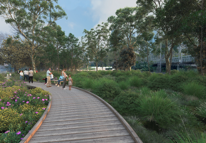 See the New Plans – and Renders – for Melbourne’s Monumental, Much-Anticipated Greenline Project