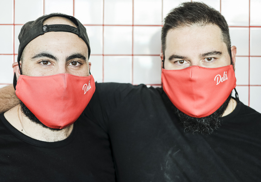 Stev Makhouta and Aldo Putzu of Deli's Continental
