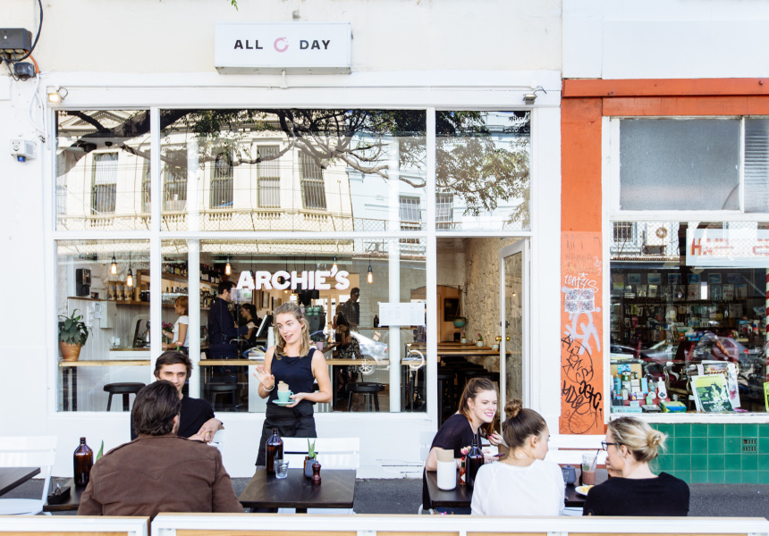 Archie’s All Day Opens on Gertrude Street
