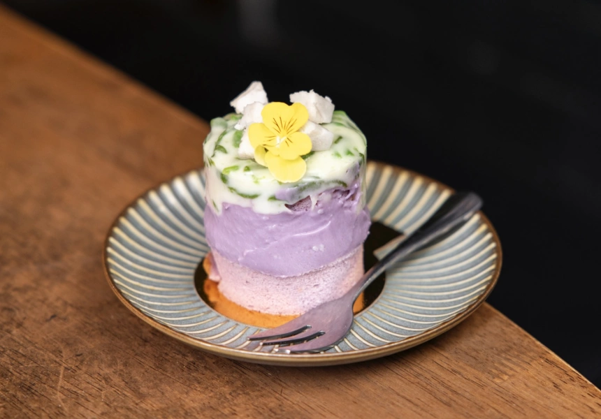 This One Thing: Get Taro Chiffon Cake With Coconut Fudge and Jelly From This Underrated Thai Cafe