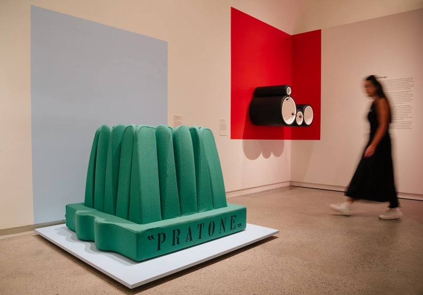 Installation view, Molto Bello: Icons of Modern Italian Design, Heide Museum of Modern Art
