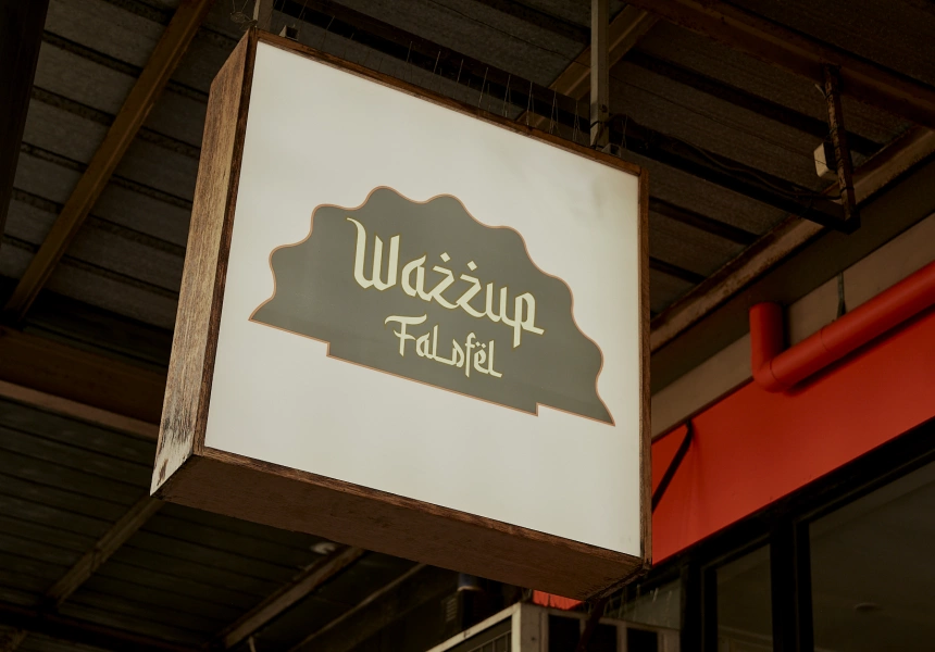 First Look: Food Truck Sensation Wazzup Falafel Finda a Permanent Northcote Home