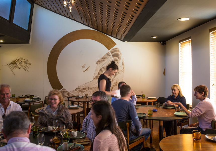 The dining room at Restaurant Orana in Adelaide
