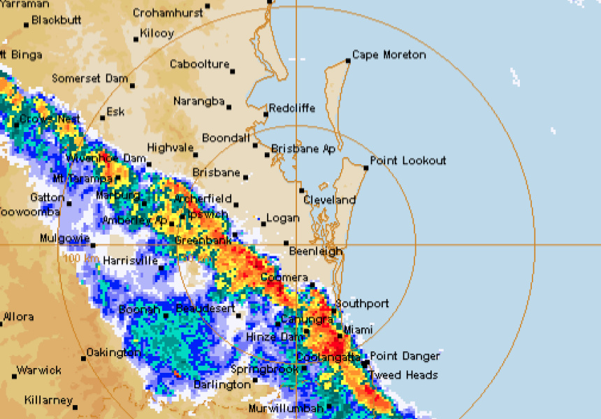 Severe Thunderstorm Warning Issued for Brisbane