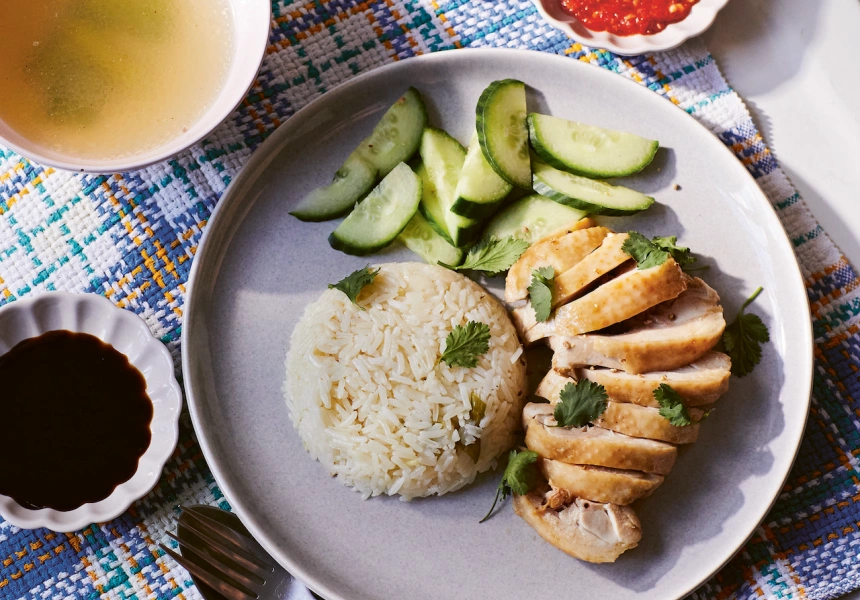 Shu Han Lee's Singapore Hainanese Chicken Rice Recipe