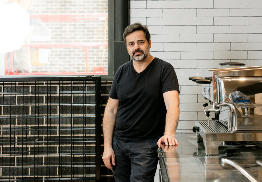 Eugenio Maiale, chef and owner of Flour Eggs Water
