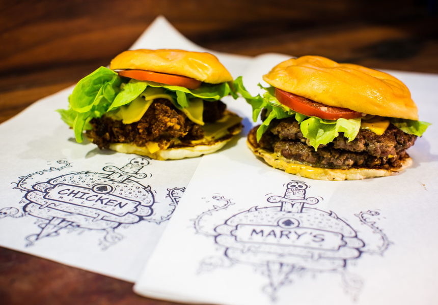 Mary's is Now Delivering Burgers