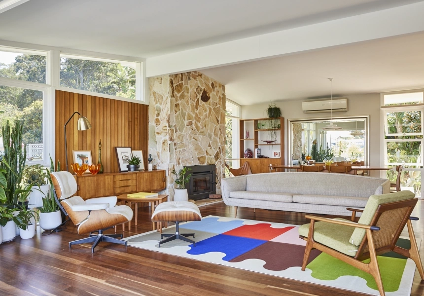 Double indoor and outdoor rugs