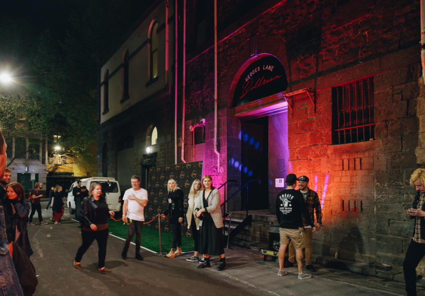 Rockstar Chef Shannon Bennett Lives Out His Rockstar Fantasies at Geddes Lane Ballroom