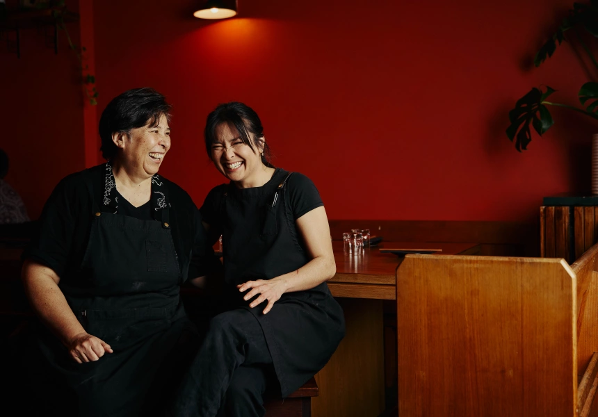 L-R: Rita and Esther Sun
