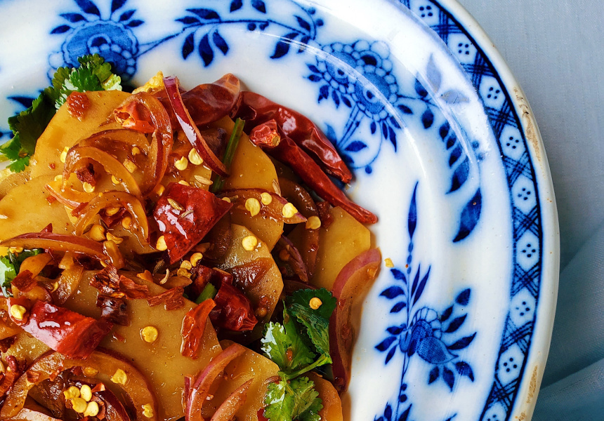 Recipe Rosheen Kaul’s SichuanStyle Cold Potato Salad