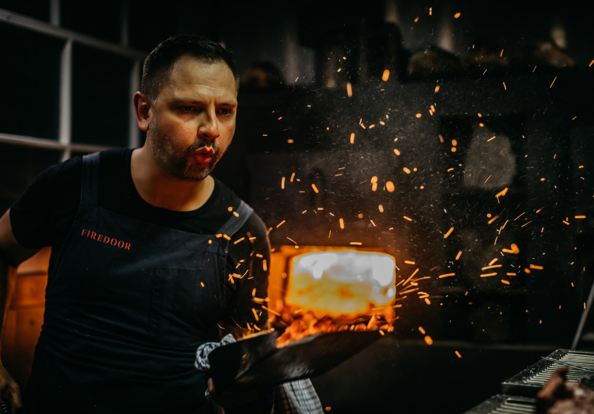 Five Minutes With Lennox Hastie: Firedoor’s Captain Chats His Passion for Flames, a Night on the Pans and How He Unwinds After Service