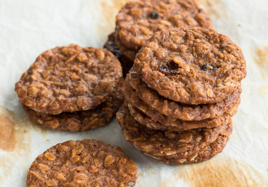 Recipe Bourke Street Bakery’s “Nearly” Anzac Biscuits