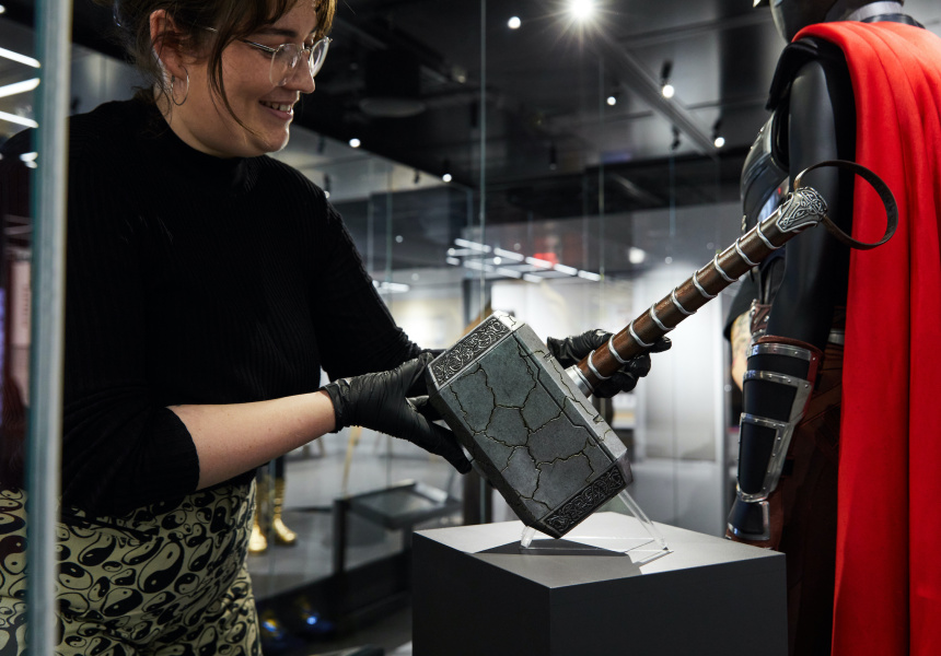 ACMI Exhibition, Thor Love and Thunder Costumes
