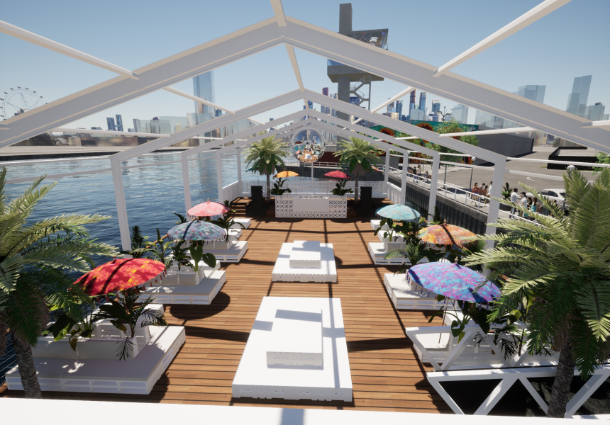 Opening This Weekend: Melbourne’s First Floating Open-Air Club, With Room for 550 People
