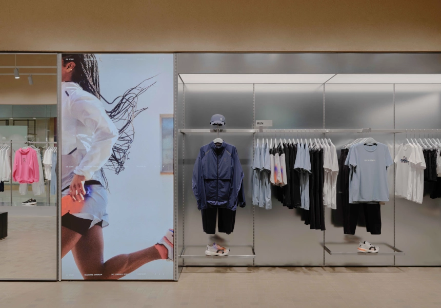 Swiss Sportswear Brand On Makes Its Australian Debut With a Sleek Flagship Store in Melbourne