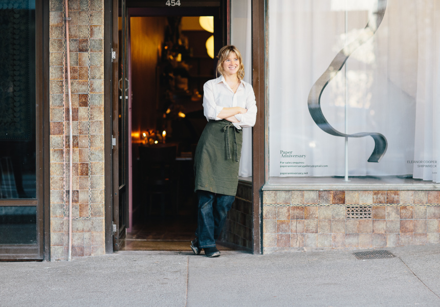 Chef Katie Riley at Roses Dining Room
