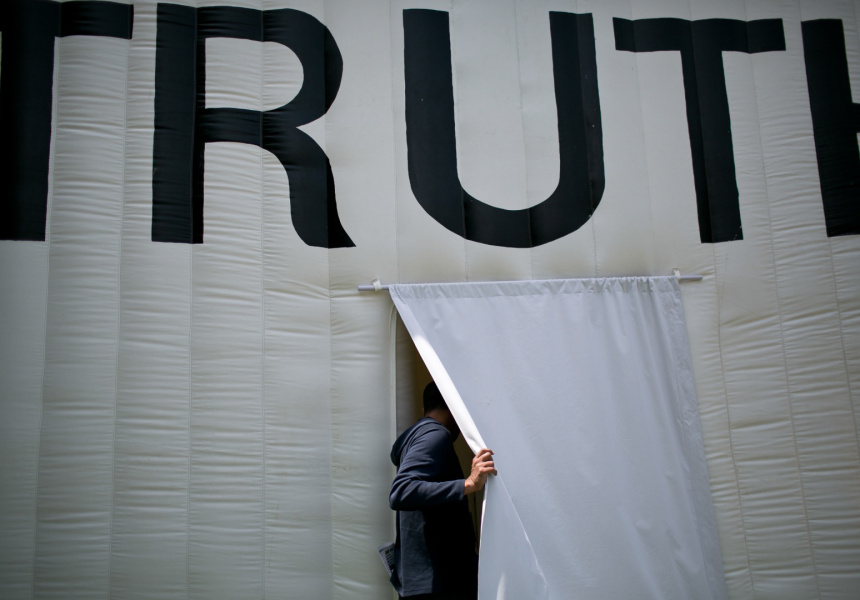 A Giant, Inflatable “Truth Booth” is Coming to Sydney