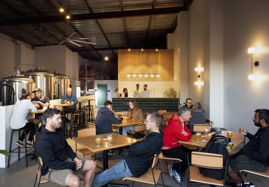 Try Experimental Craft Beers in a Breezy New Taproom at Kicks Brewing in Marrickville