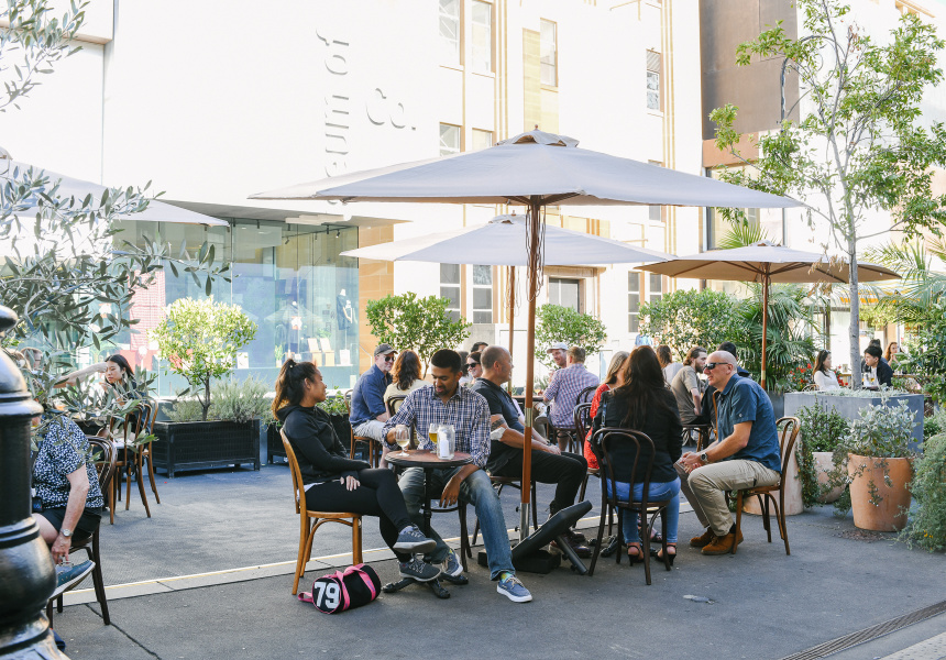 Now Open: 101 George St, a Pop-Up Bar in The Rocks From the Group Behind Frankie’s and Restaurant Hubert