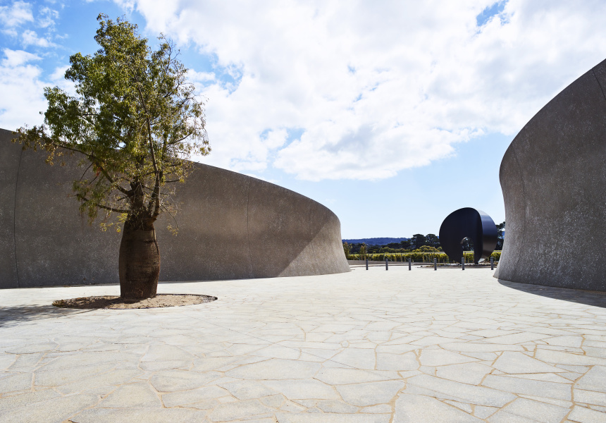 Sculpture and Wine An Ambitious New Cellar Door for the