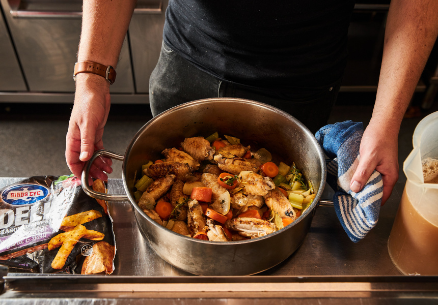 Recipe: Jarrod Moore’s Barbeque Bird Loaded Fries