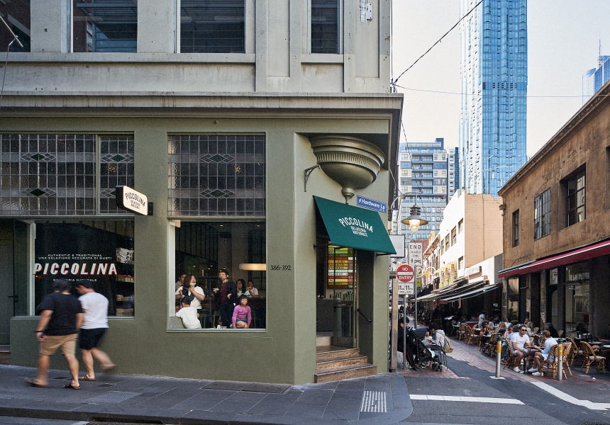 Free Gelato at Piccolina Hardware Lane
