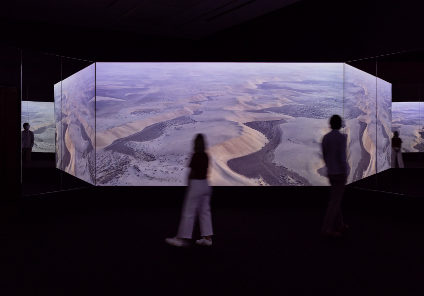 Doug Aitken, NEW ERA, 2018, Museum of Contemporary Art Australia, Sydney, image courtesy the artist and Museum of Contemporary Art Australia © the artist

