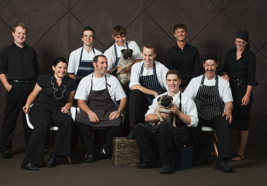 Restaurant Amuse team (2010).
