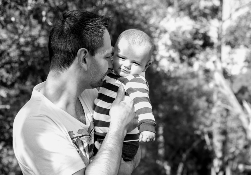 Fatherhood: Lennox Hastie and Alexander