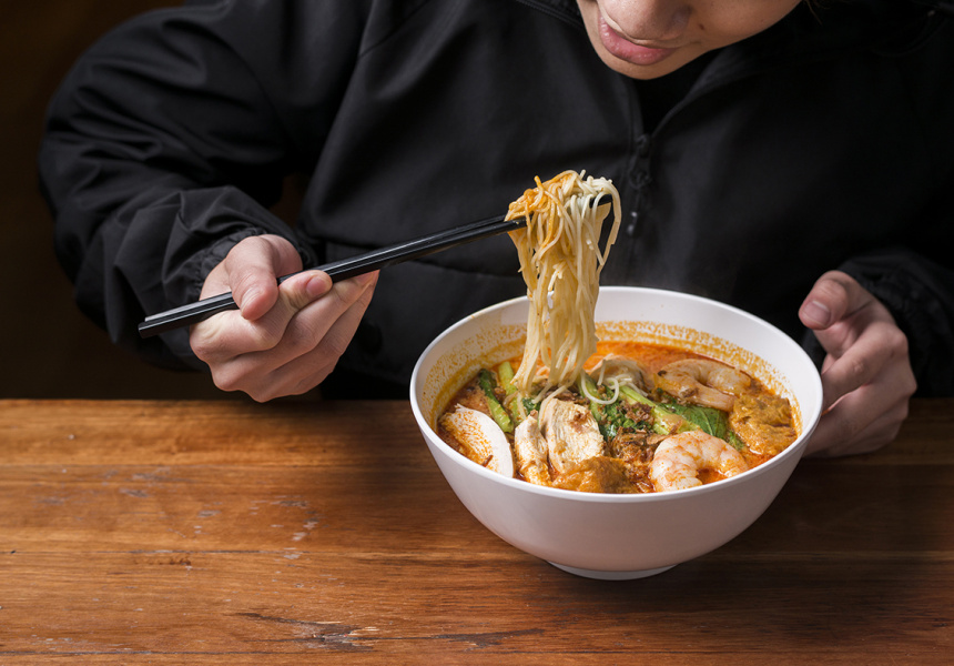 Malay Chinese Takeaway Is Now Serving Its Famous Laksa at a New Sister Store In King Street Wharf