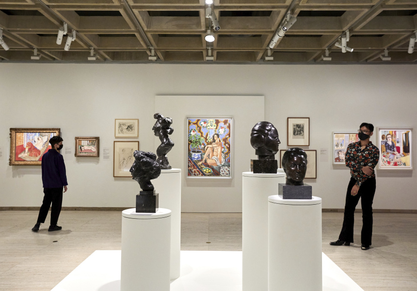 Installation view of ‘Matisse: Life & Spirit Masterpieces from the Centre Pompidou, Paris’ exhibition, on display at the Art Gallery of New South Wales, 20 November
2021–13 March
2022.
