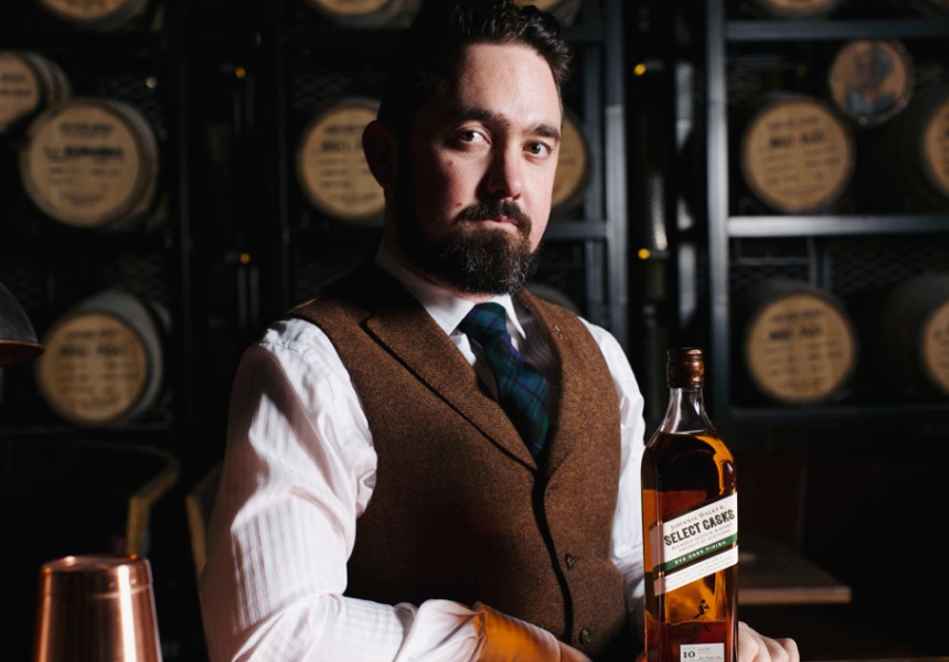 Johnnie Walker Scotch Whisky Ambassador Sean Baxter
