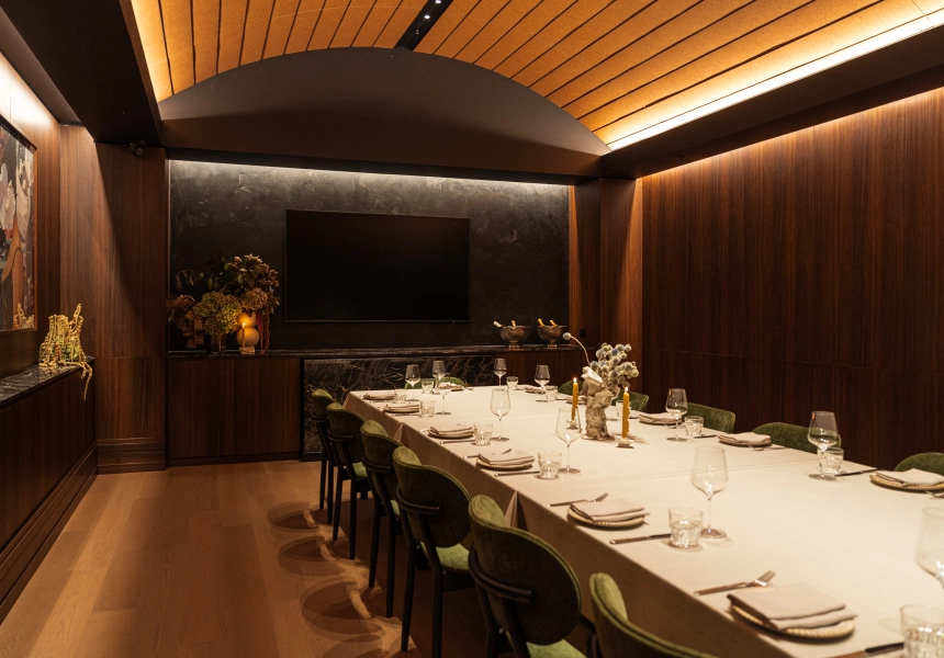 South Melbourne’s New European Diner Lucia Has an Underground Dining Room Fit for a Bond Villain