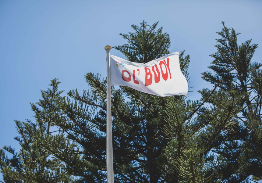 Sandy Feet and Bathers Are Welcome at Ol’ Buoy, a New Beachside Kiosk Beneath Cottesloe’s Iconic Indiana Teahouse Building