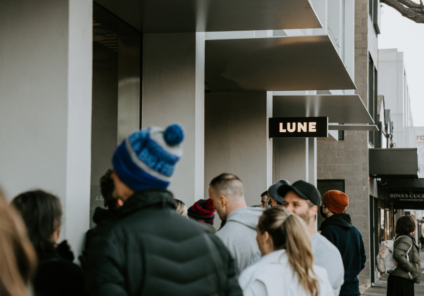 Gallery: Lune’s Crowd-Pulling Croissants Did Just That on Opening Day of Its New Armadale Store