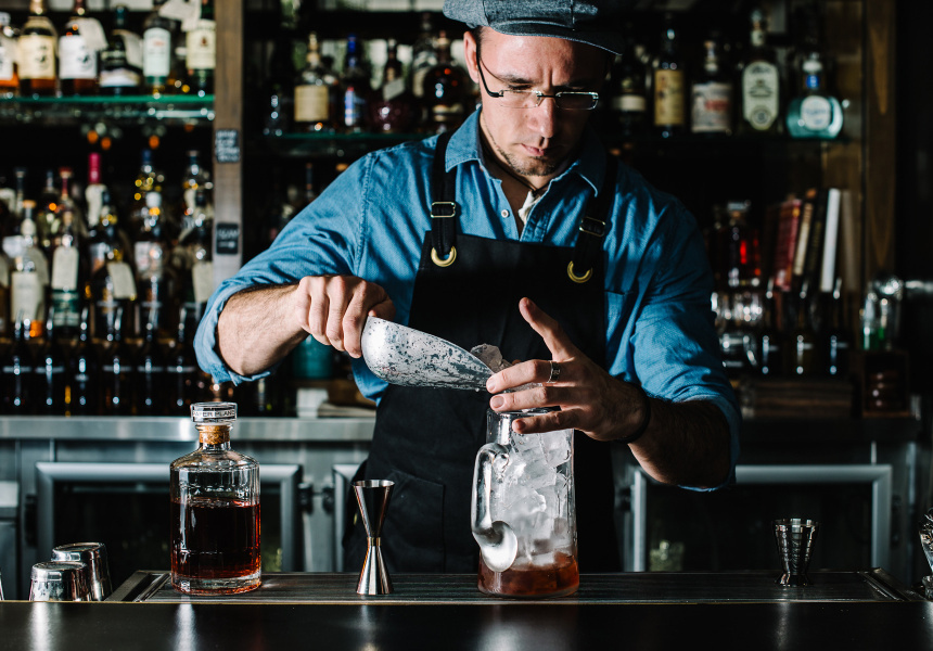 A Dedicated Negroni Bar