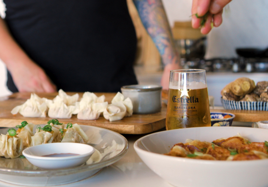 Watch Cooking Chinese Dumplings at Home With Tony Tan