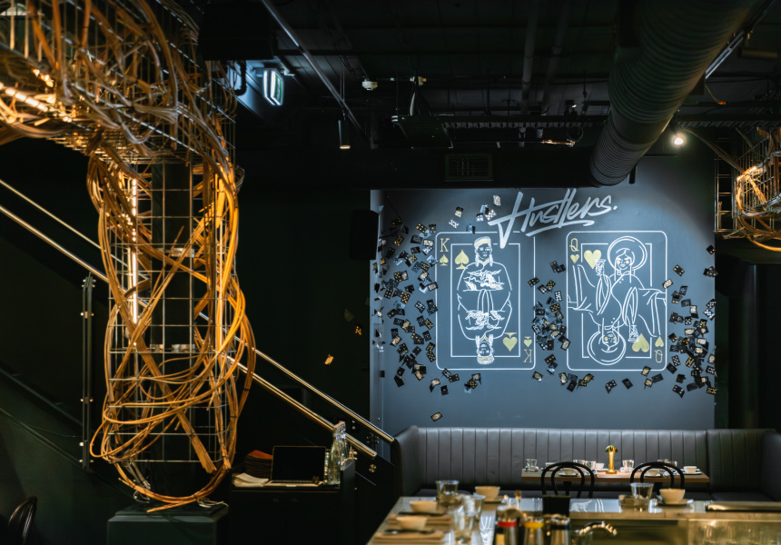 You Can Bet on Big Flavours at Hustlers, a New Underground Southeast Asian Restaurant in Sydney CBD