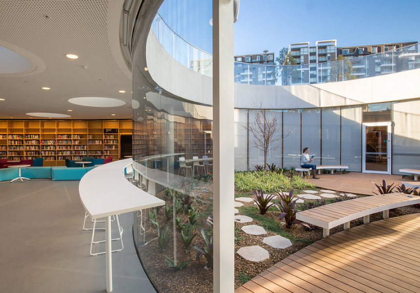 Green Square Has A New Library, And It’s Underground