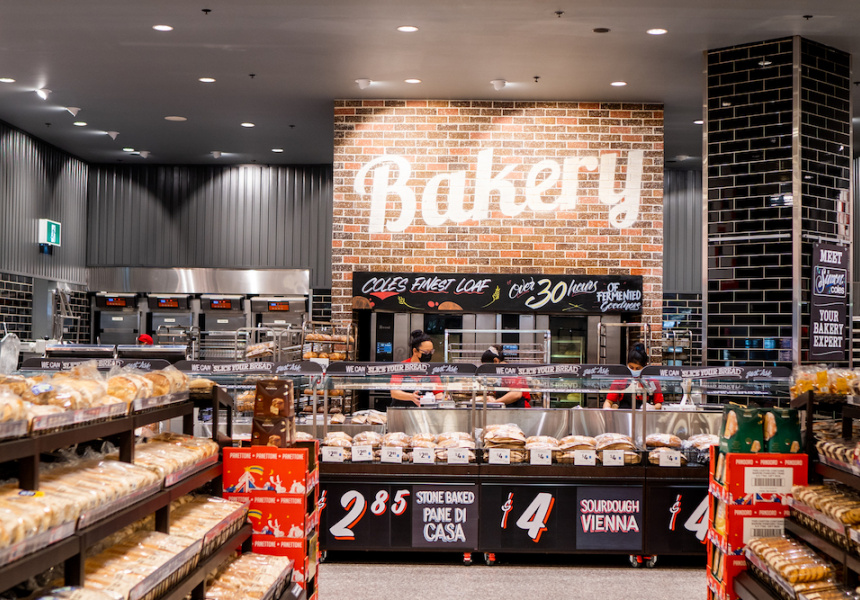 Coles Westfield Bondi Junction Is Overhauled With a Puppy Ice