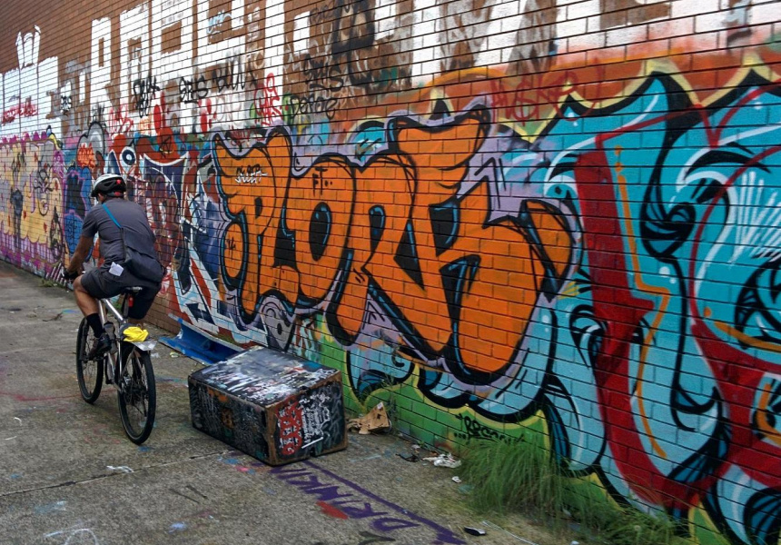 Food Shopping by Bicycle