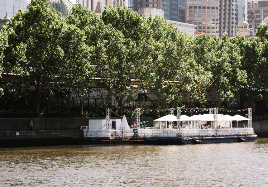 Melbourne's New Floating PopUp Bar