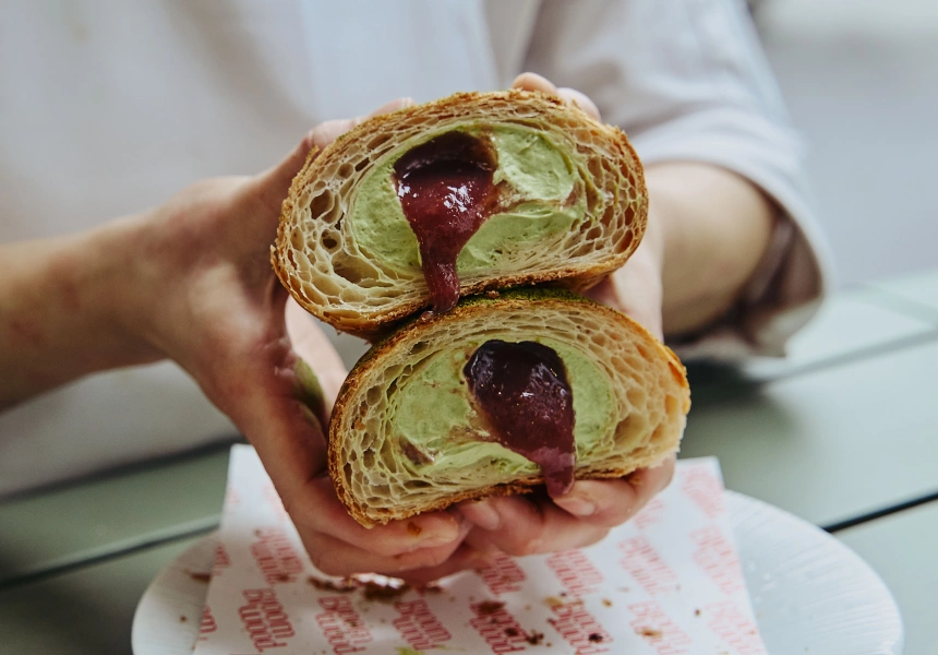 First Look: Find Taro Milk Tea-Inspired Danishes at Japandi-Influenced Bakery Bloomwood in the CBD